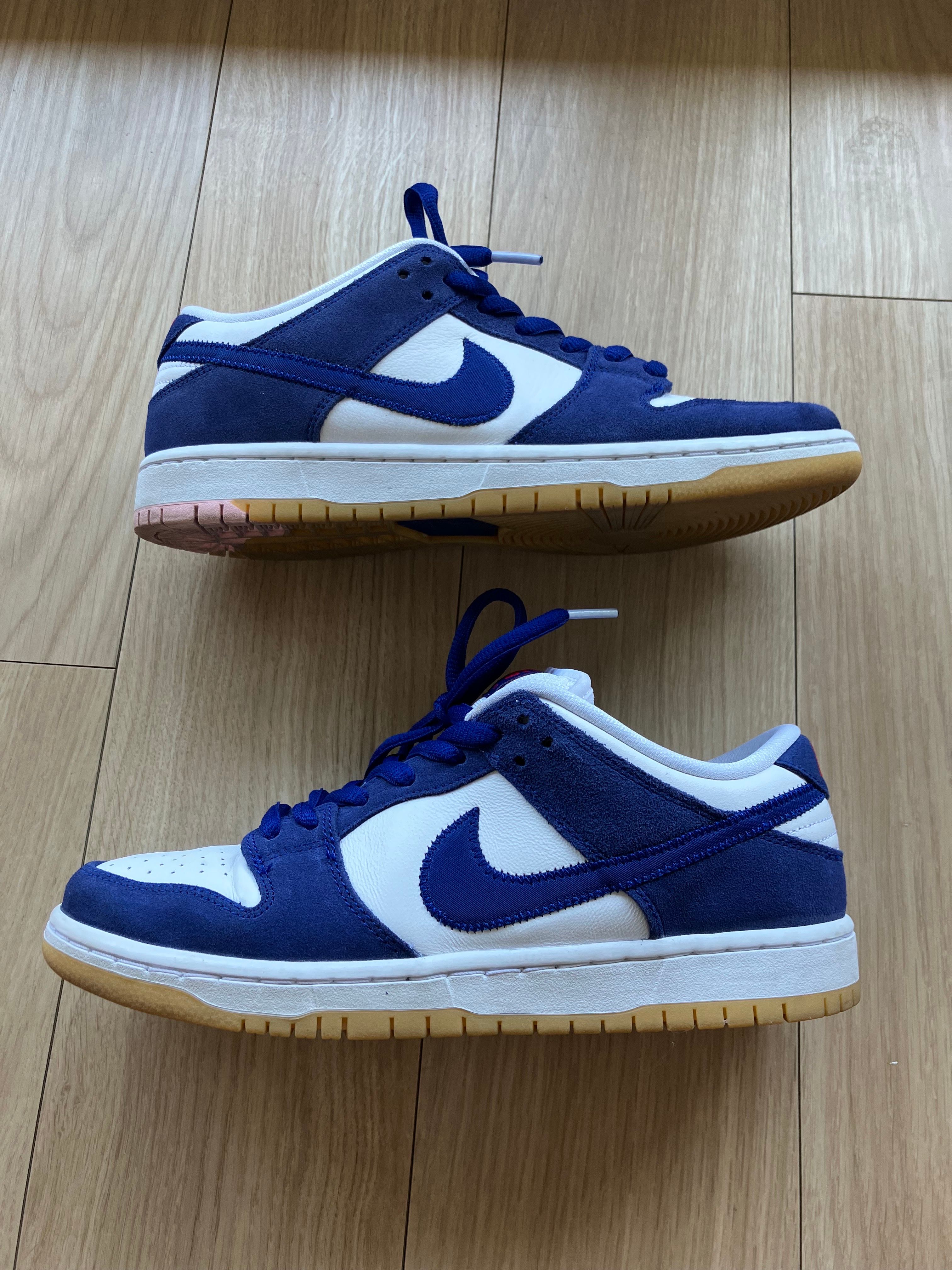 Nike SB Dunk Low "Los Angeles Dodgers/Deep Royal Blue"