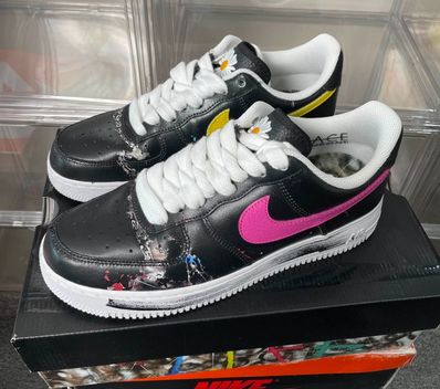PEACEMINUSONE × Nike Air Force 1 Low '07 Para-Noise 3.0 "Black and Multi-Color" / G-DRAGON