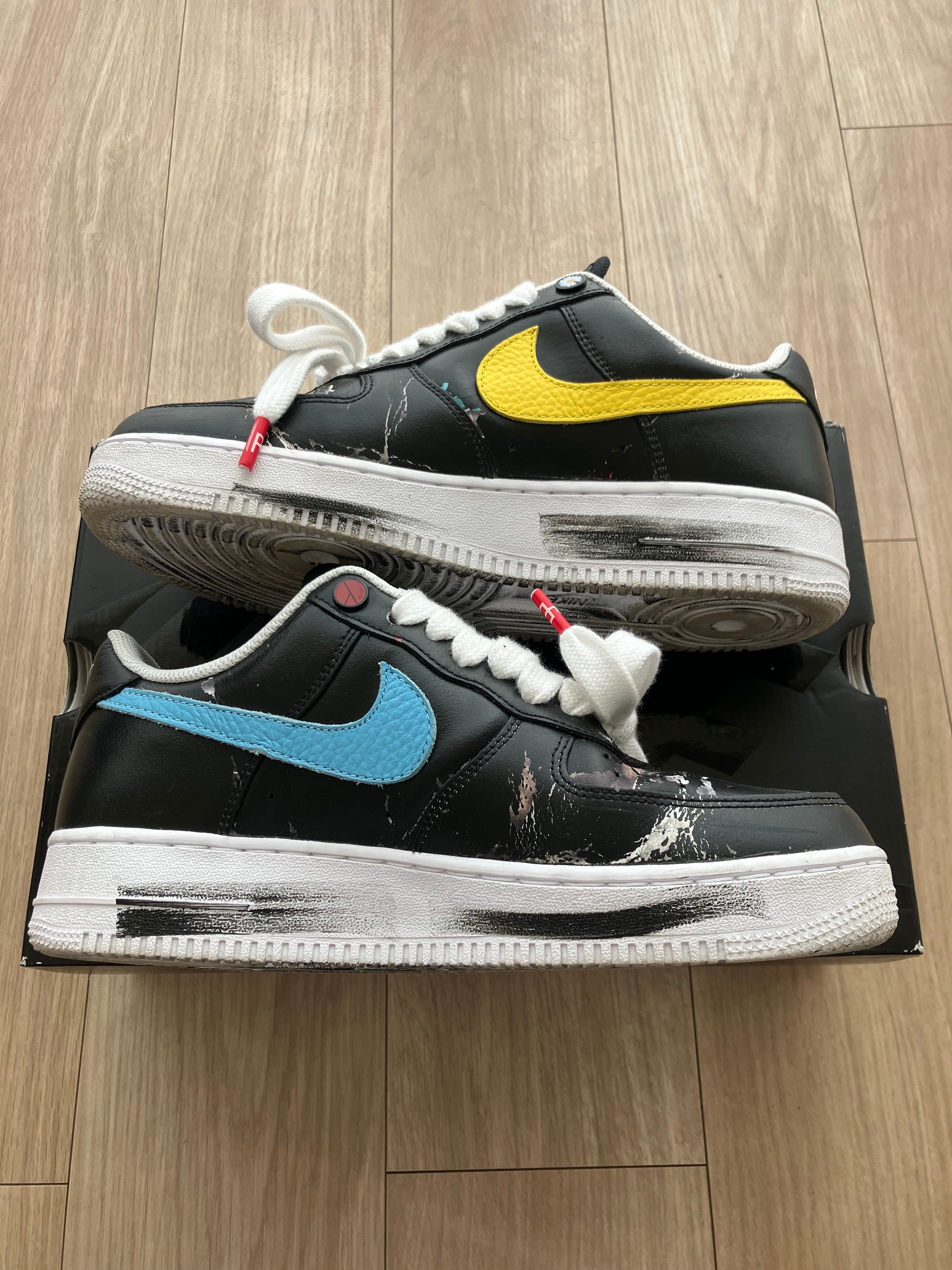 PEACEMINUSONE × Nike Air Force 1 Low '07 Para-Noise 3.0 "Black and Multi-Color" / G-DRAGON