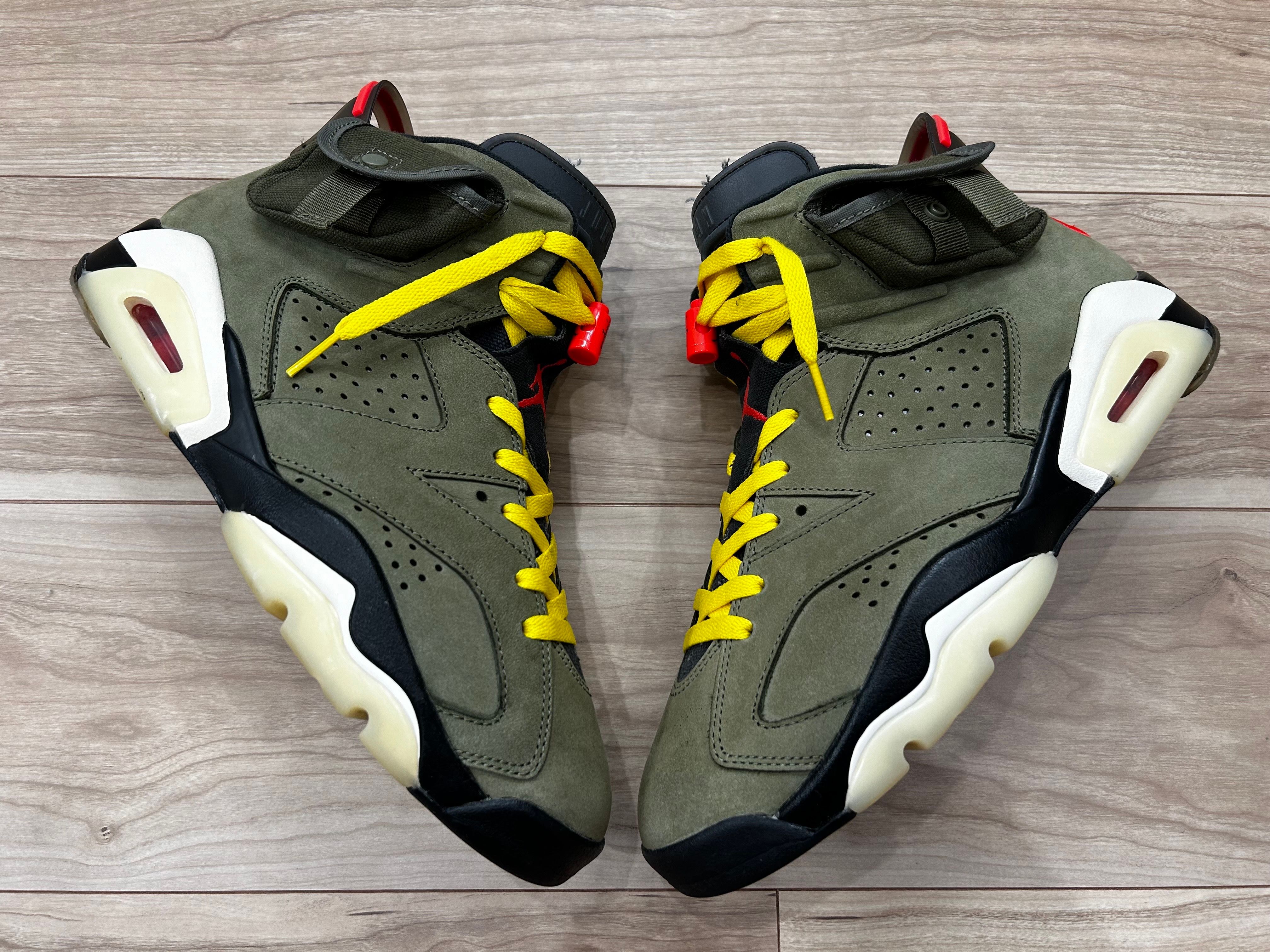 Travis Scott × Nike Air Jordan 6 Retro "Medium Olive"