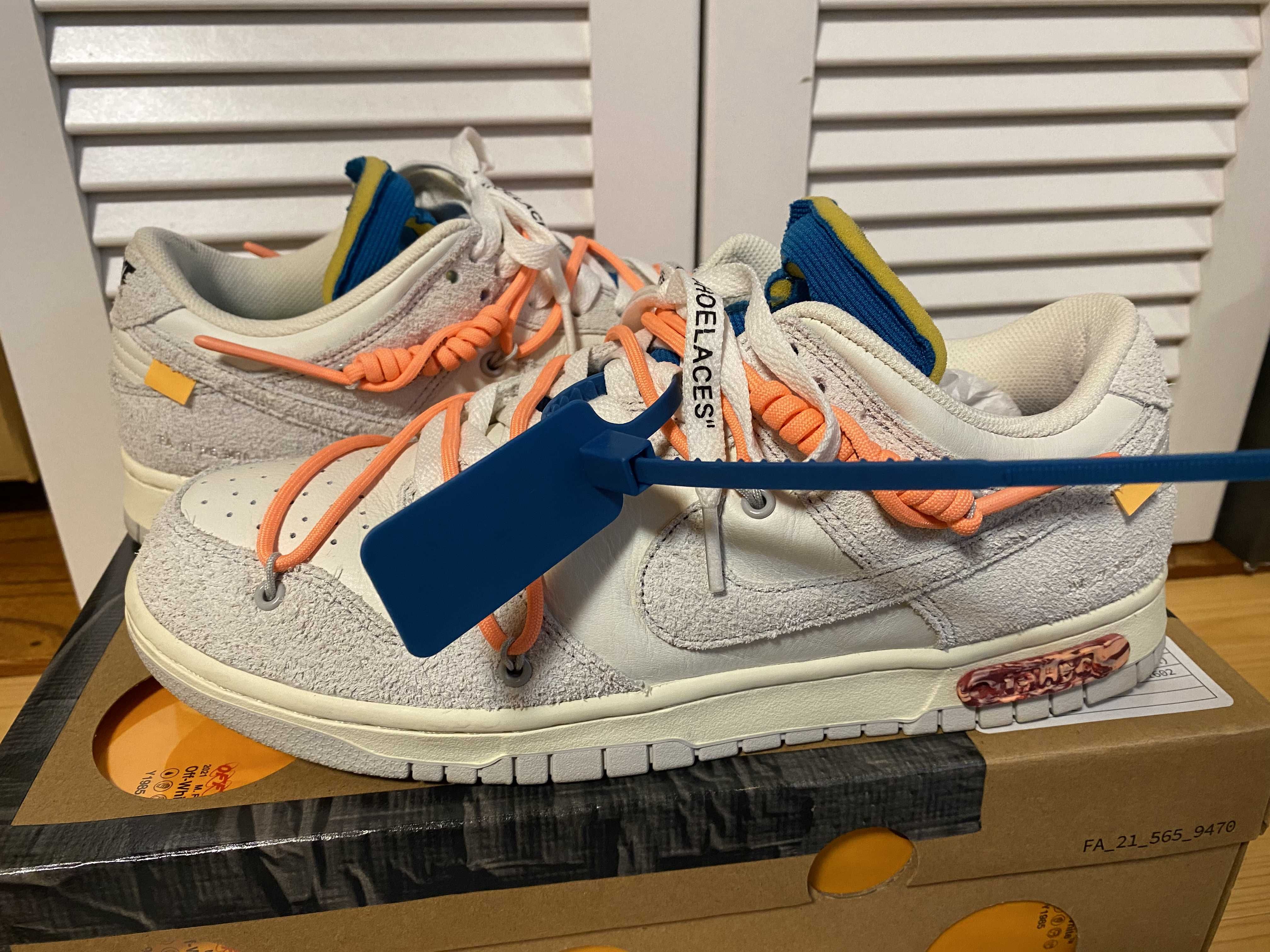 Off-White × Nike Dunk Low 1 of 50 "Lot.19"