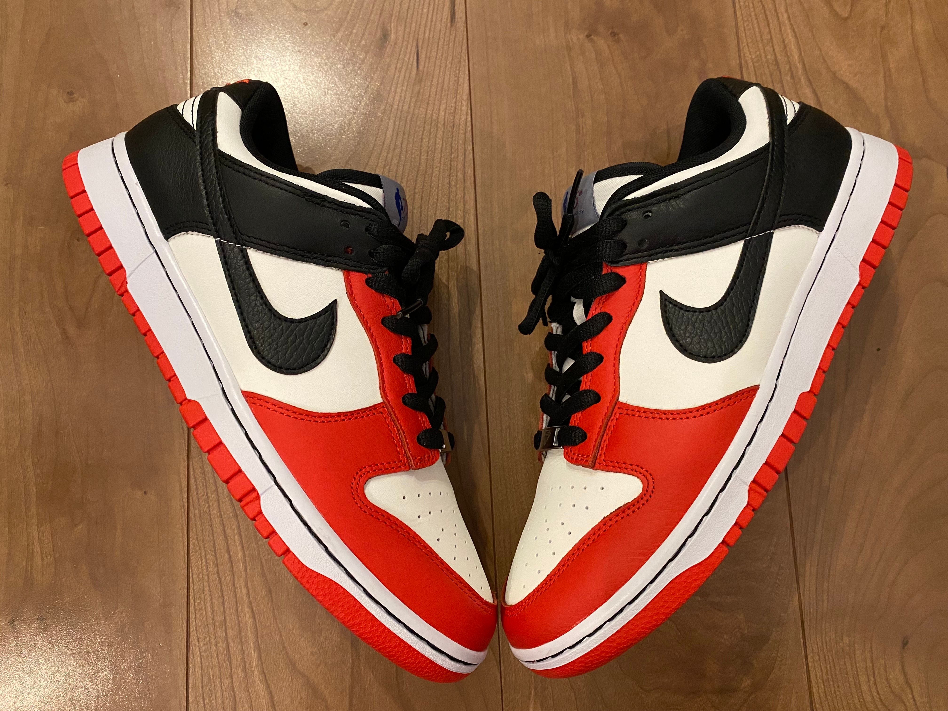 NBA × Nike Dunk Low EMB 75th Anniversary "Chicago Bulls"