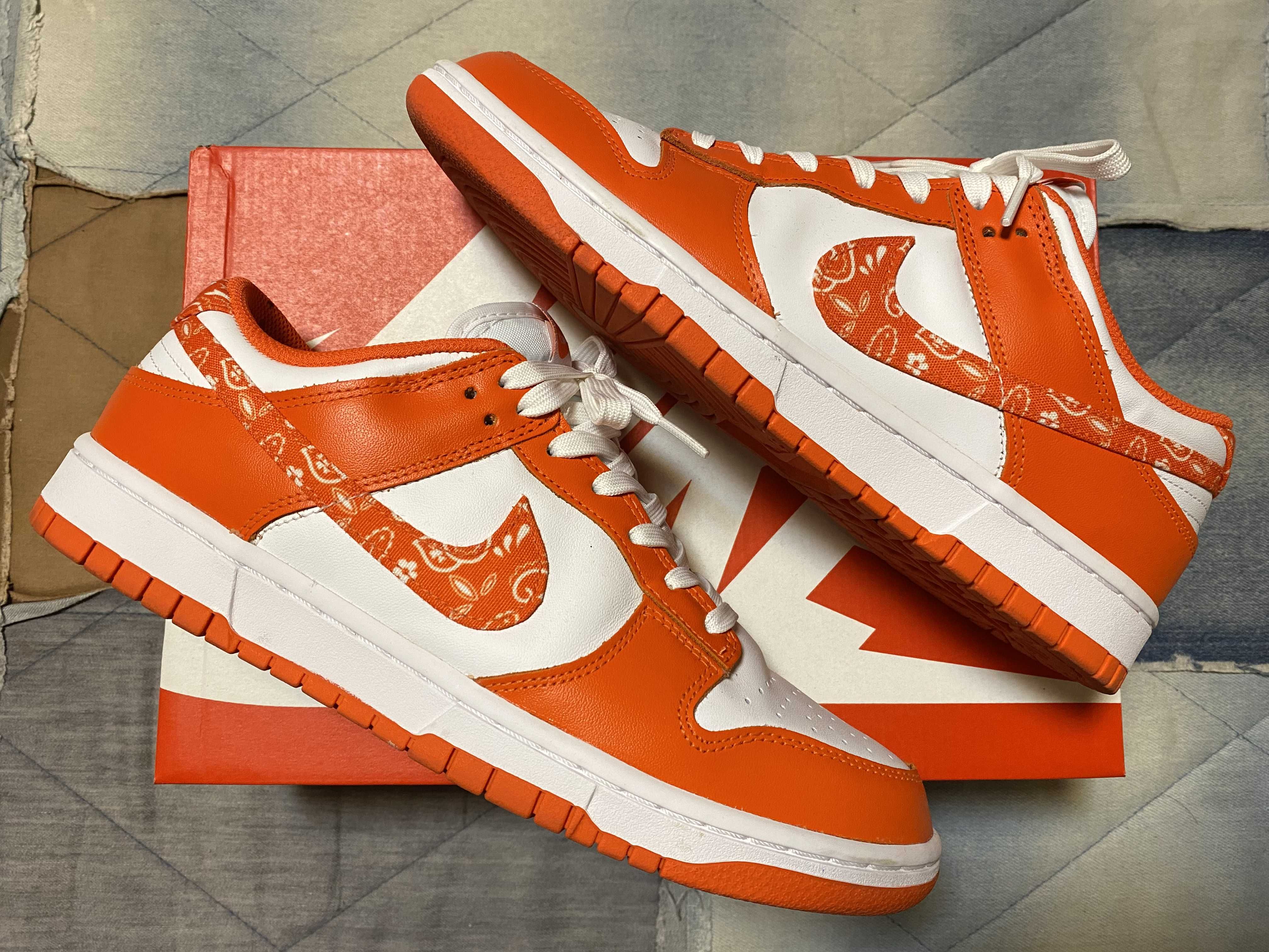 Nike Women's Dunk Low ESS "Orange Paisley"