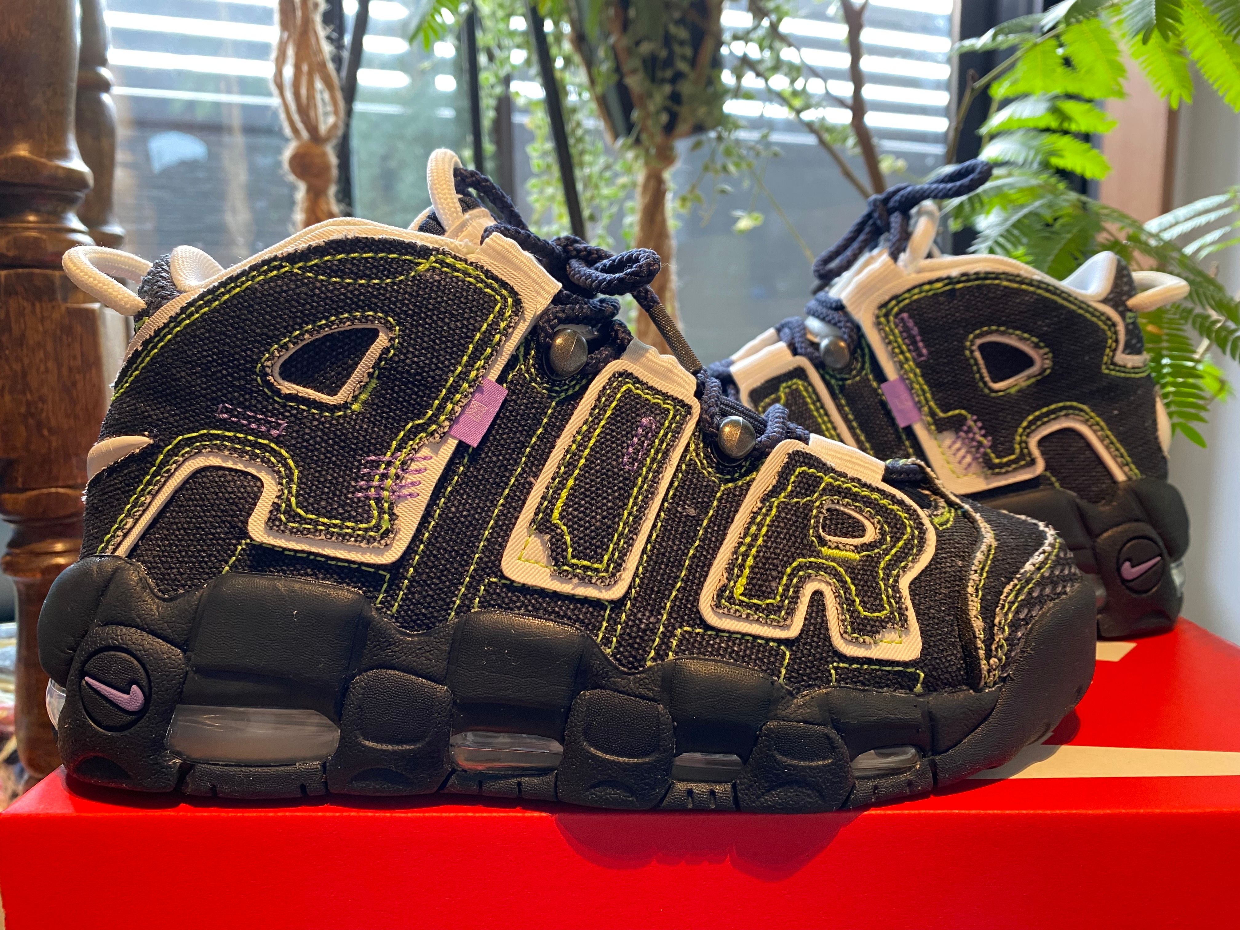 Serena Williams Design Crew × Nike Women's Air More Uptempo "Dark Obsidian"