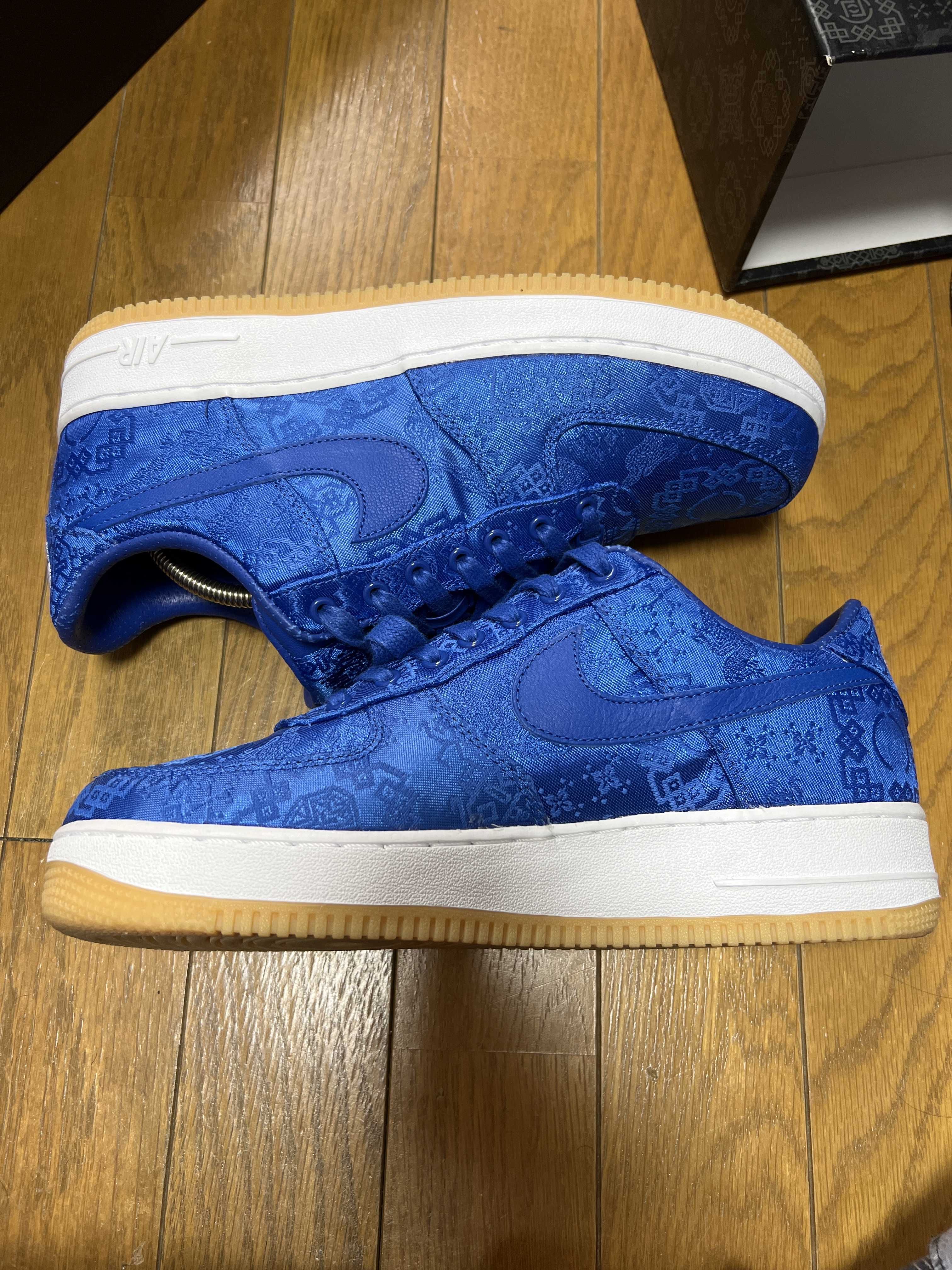 CLOT × Nike Air Force 1 Low "Blue"