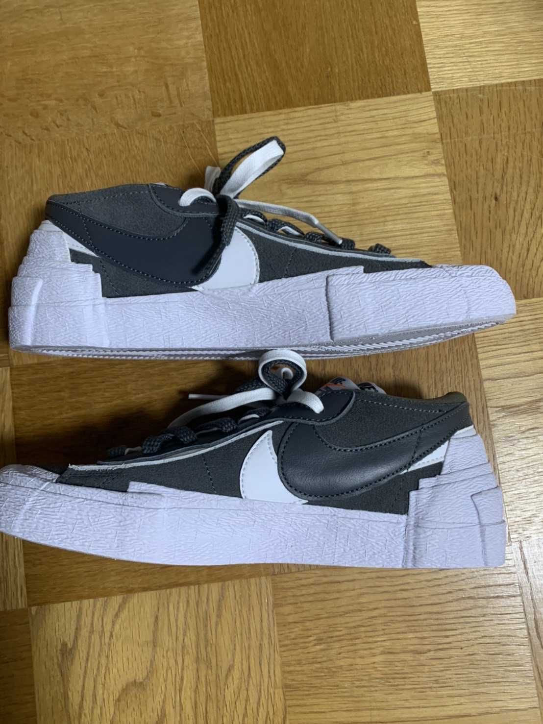 Sacai × Nike Blazer Low "Iron Grey"