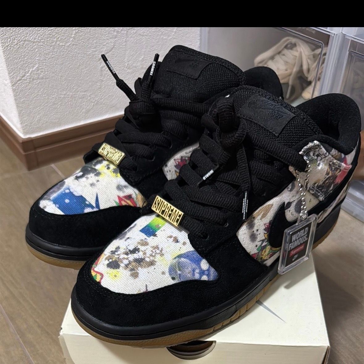 Supreme × Nike SB Dunk Low "Rammellzee"