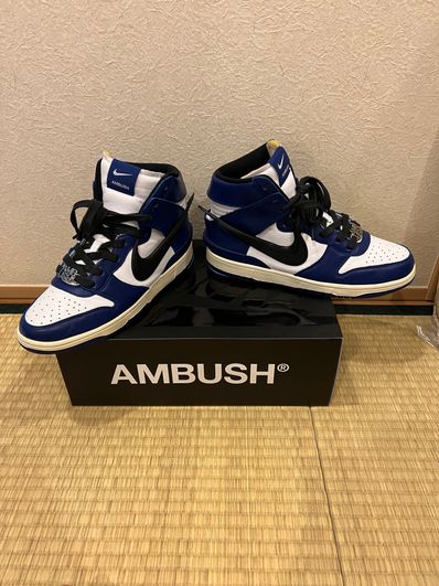 AMBUSH × NIKE DUNK HIGH "DEEP ROYAL"