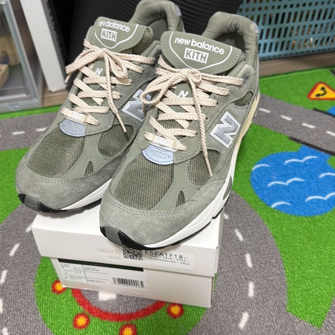 KITH 101 × New Balance 991 "Vetiver"