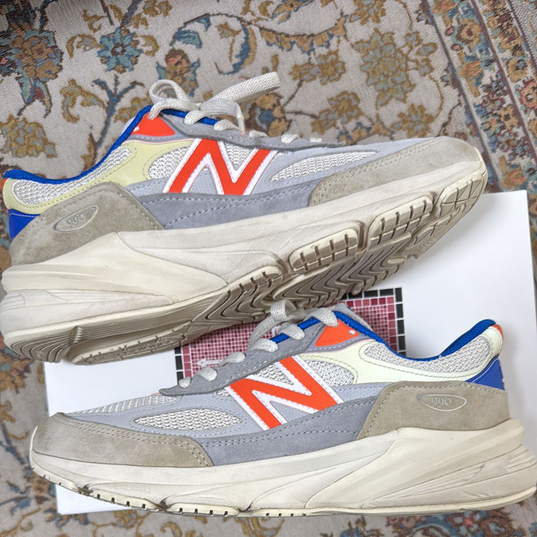 KITH × New Balance 990V6 Madison Square Garden "Sanddrift"