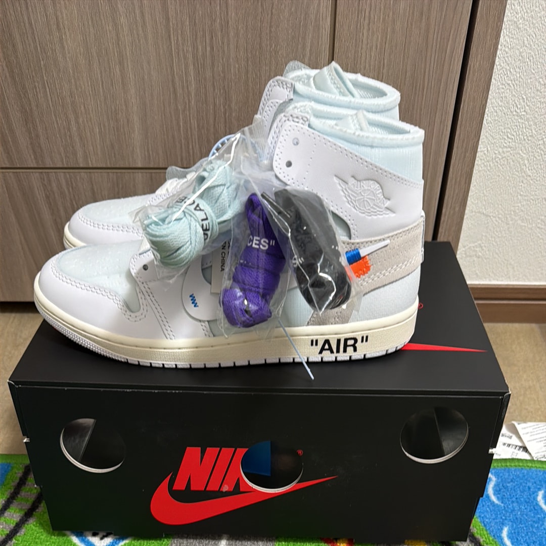 Virgil Abloh Archive (V.A.A.) × Nike Air Jordan 1 Retro High OG "Alaska"