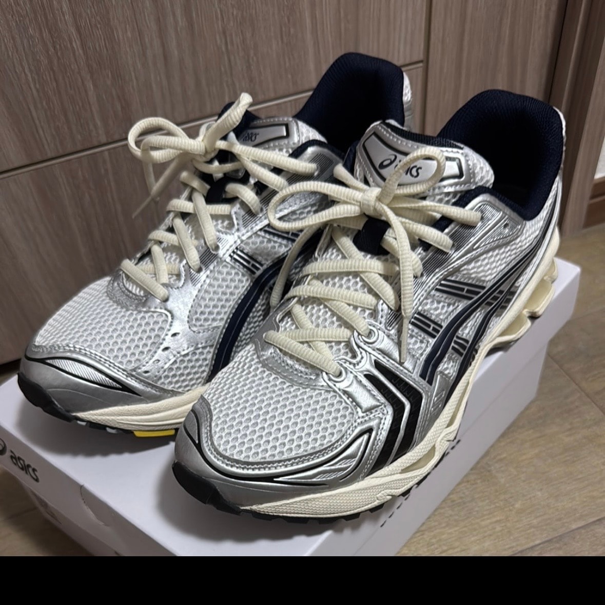 JJJJound × Asics Gel-Kayano 14 "White/Midnight"