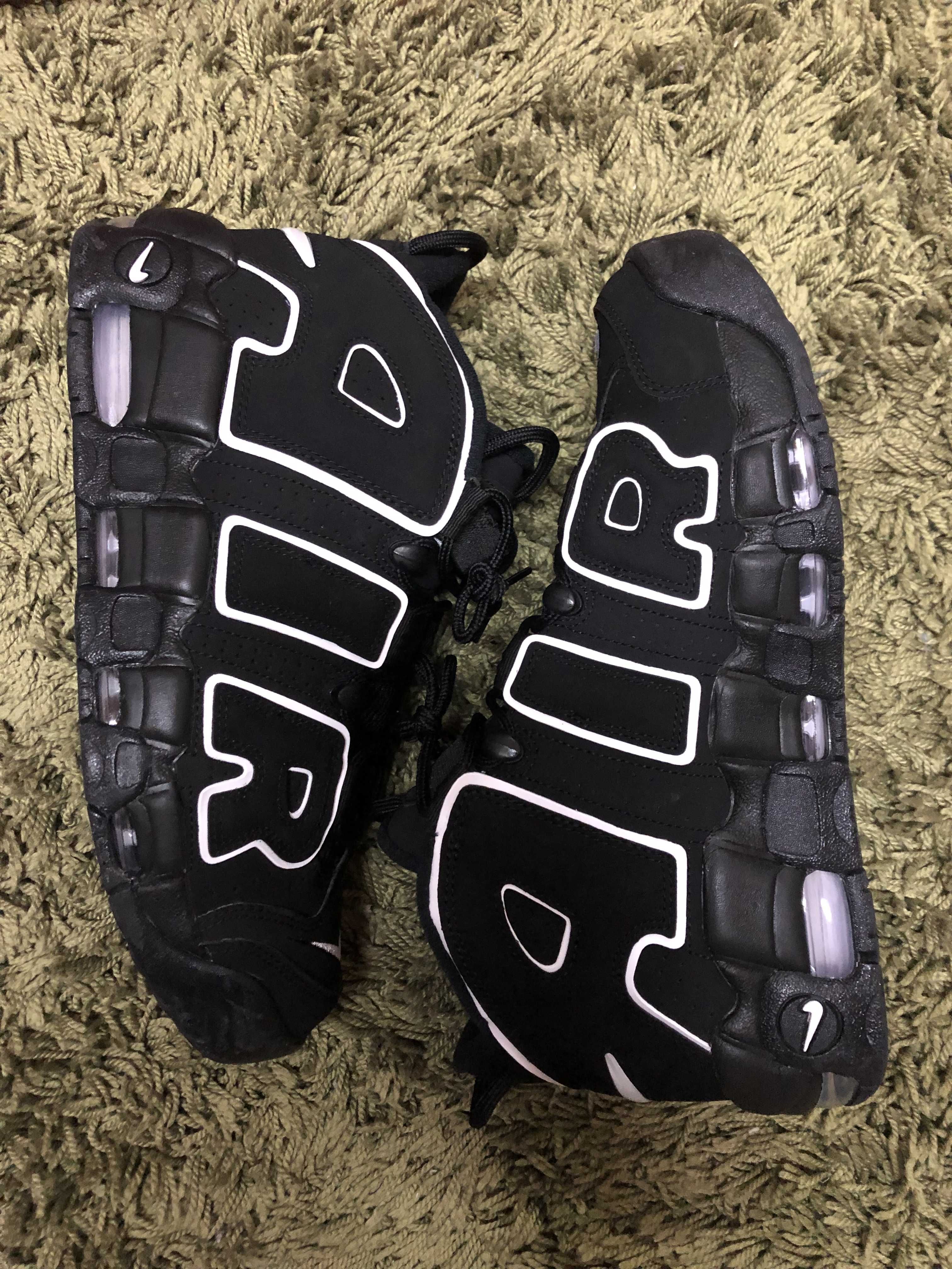 Nike Air More Uptempo "Black/White"(2020)