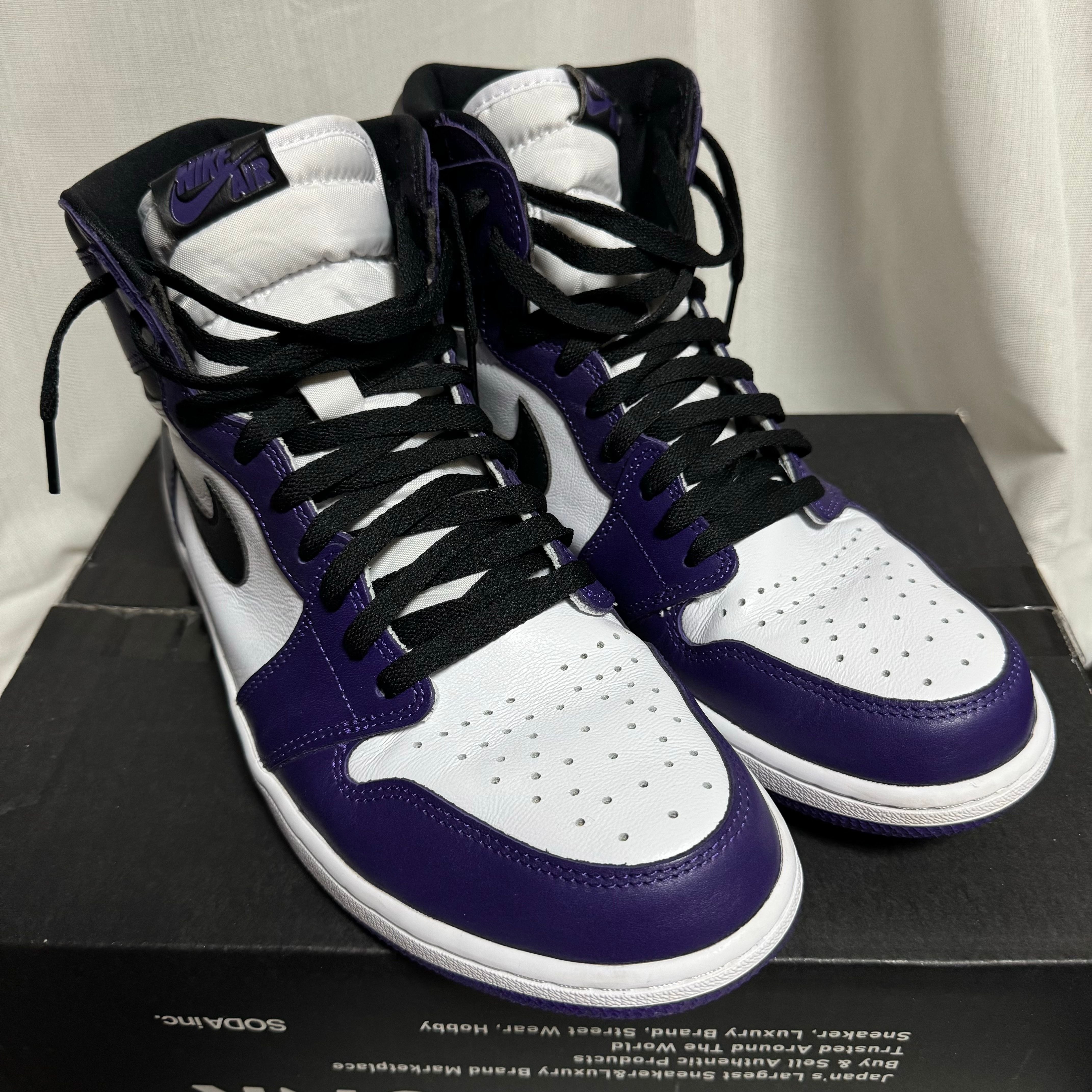 Nike Air Jordan 1 Retro High OG "Court Purple/White/Black" (2020)