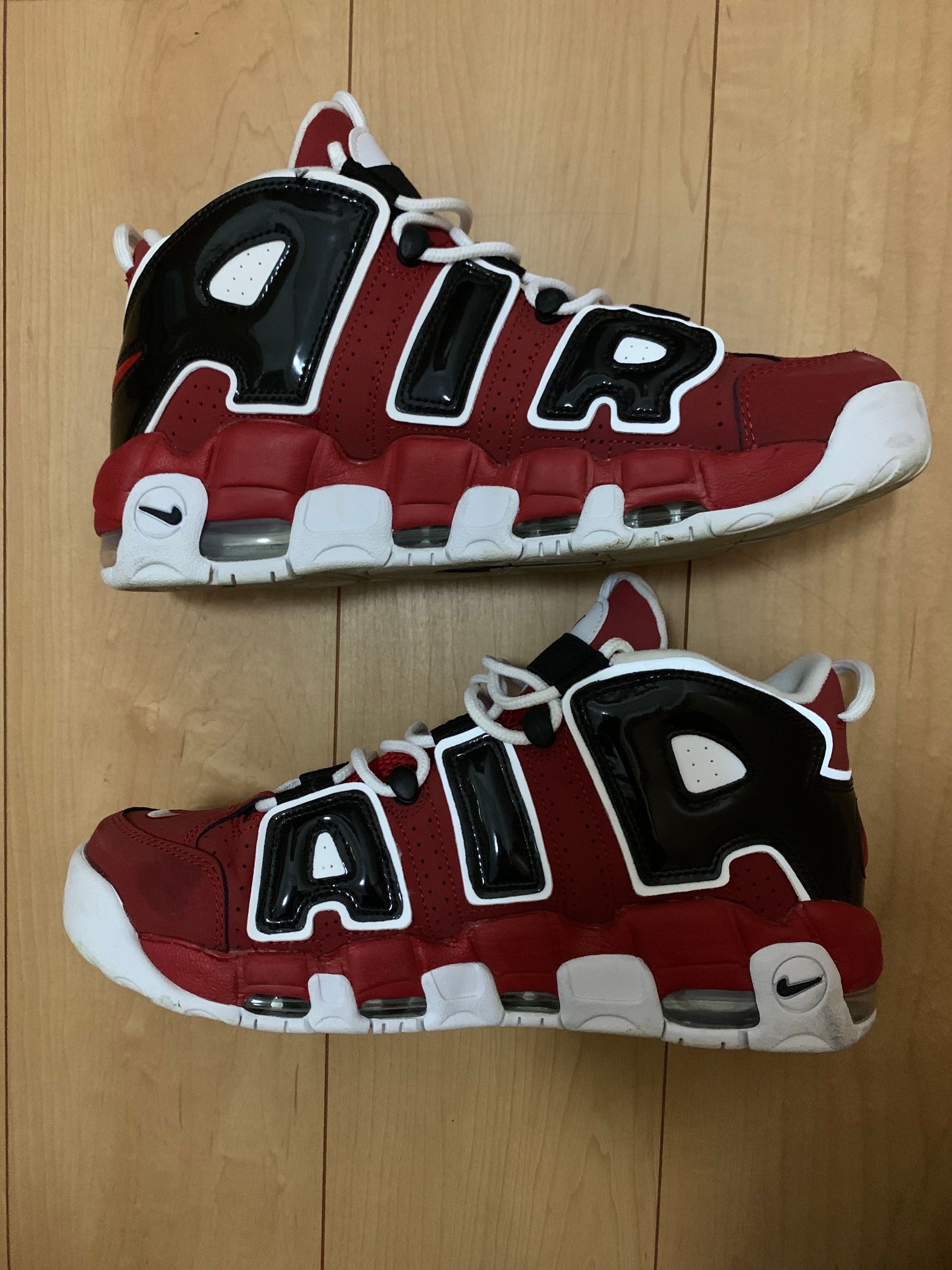 Nike Air More Uptempo ’96 "Black and Varsity Red" (2021)