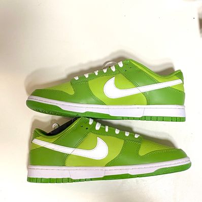 Nike Dunk Low "Chlorophyll/White/Vivid Green"