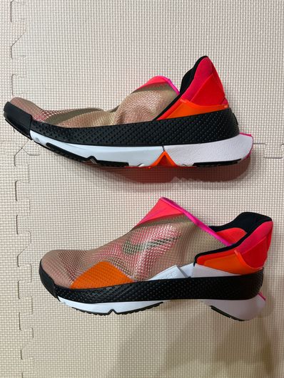 NIKE GO FLYEASE "BRIGHT CRIMSON/PINK BLAST-LIGHT SOFT PINK-BLACK"