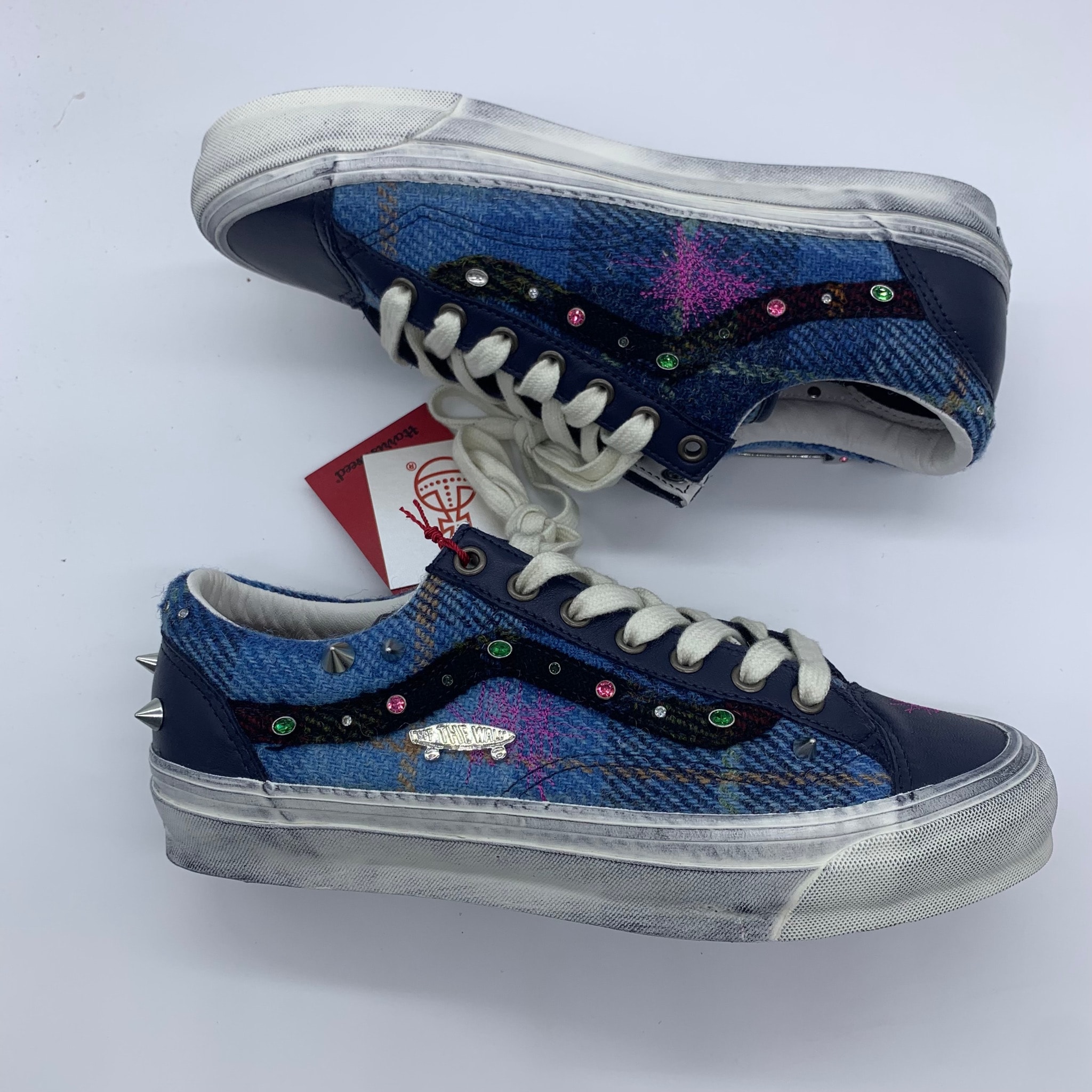 Harris Tweed × Vans Premium Old Skool 36 "Tweed Navy Blue"