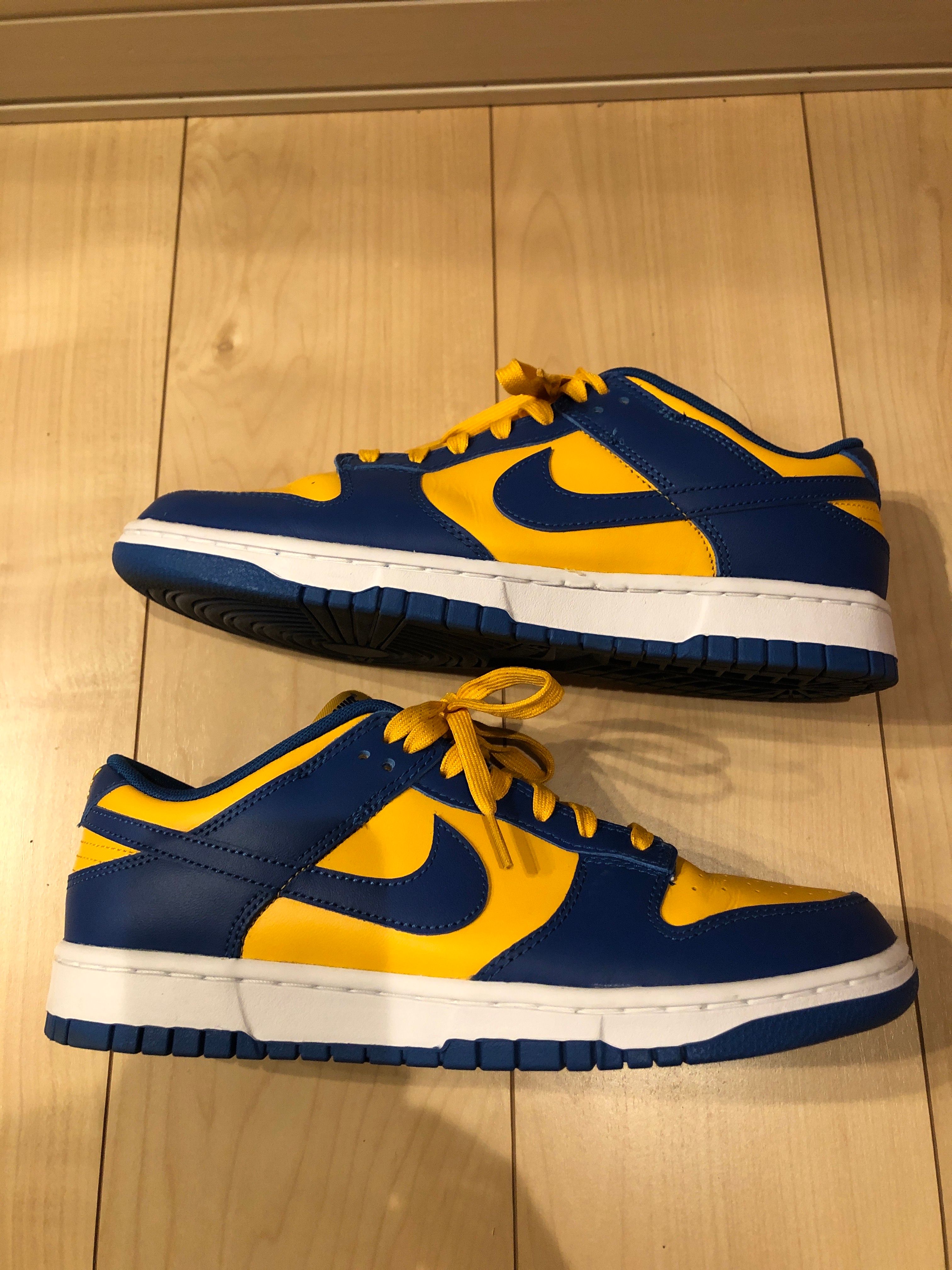 Nike Dunk Low "Blue Jay and University Gold"