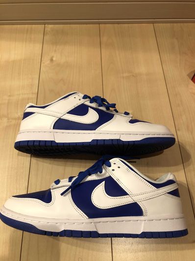 Nike Dunk Low Retro "Racer Blue and White"