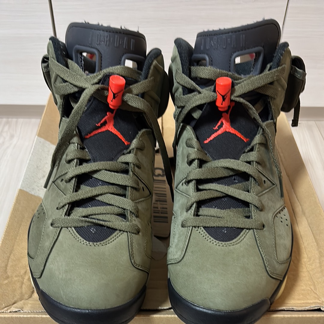 Travis Scott × Nike Air Jordan 6 Retro "Medium Olive"