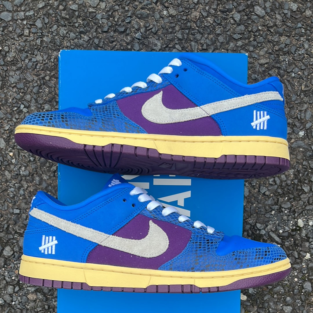 UNDEFEATED × Nike Dunk Low SP "Royal"