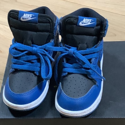 Nike TD Jordan 1 Retro High OG "Dark Marina Blue"