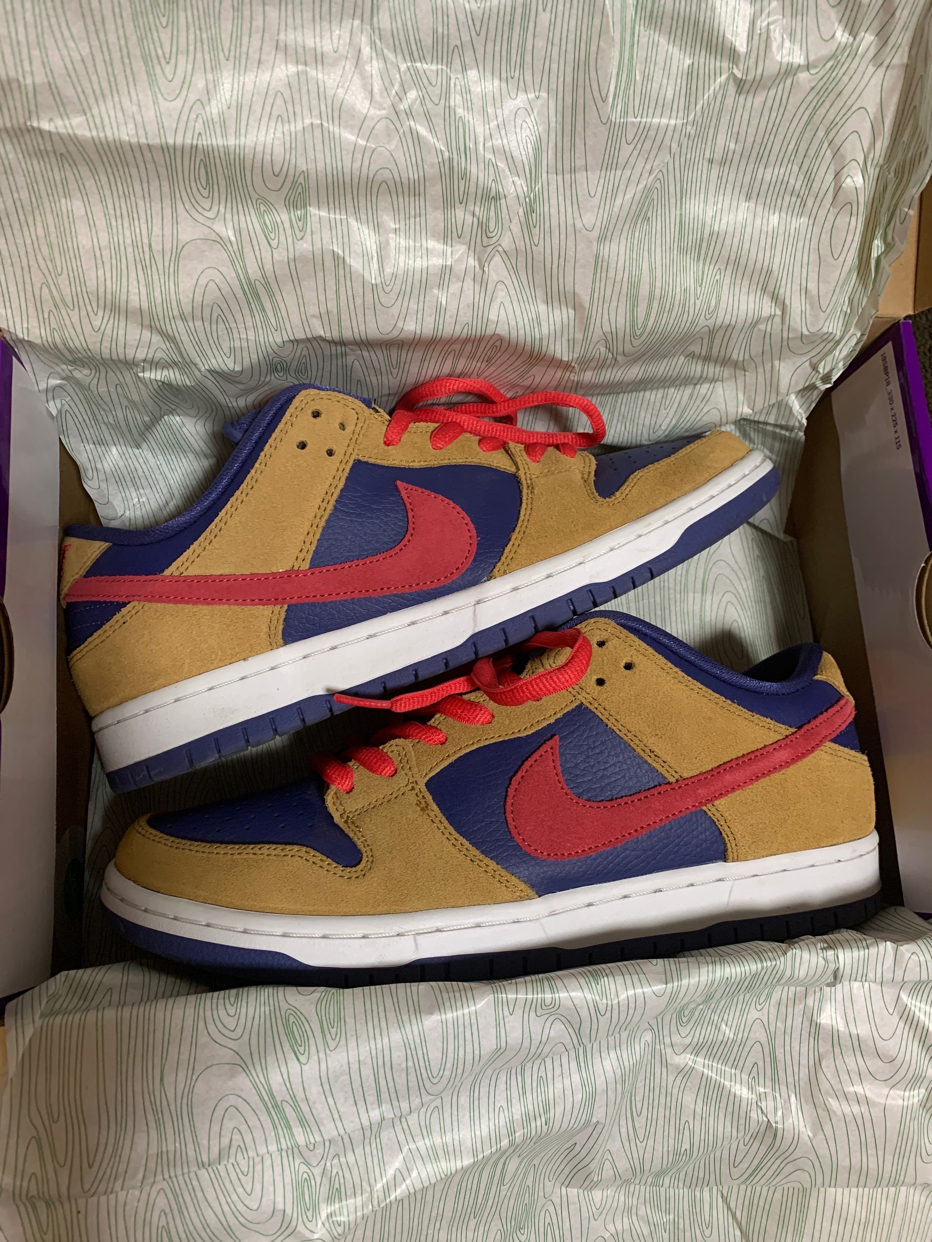 Nike SB Dunk Low Pro "Wheat and Purple"