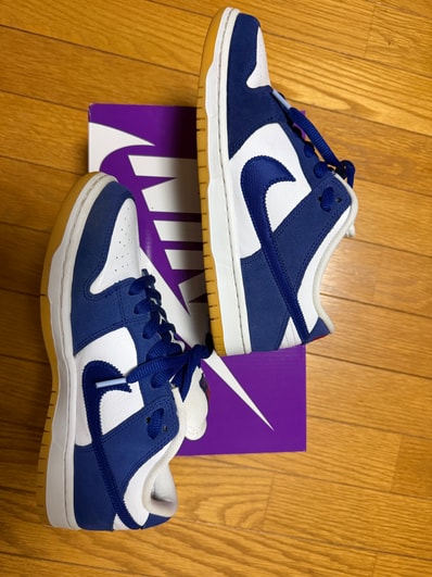Nike SB Dunk Low "Los Angeles Dodgers/Deep Royal Blue"