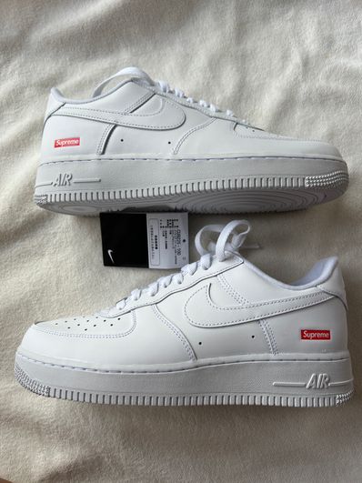 Supreme × Nike Air Force 1 Low "White"