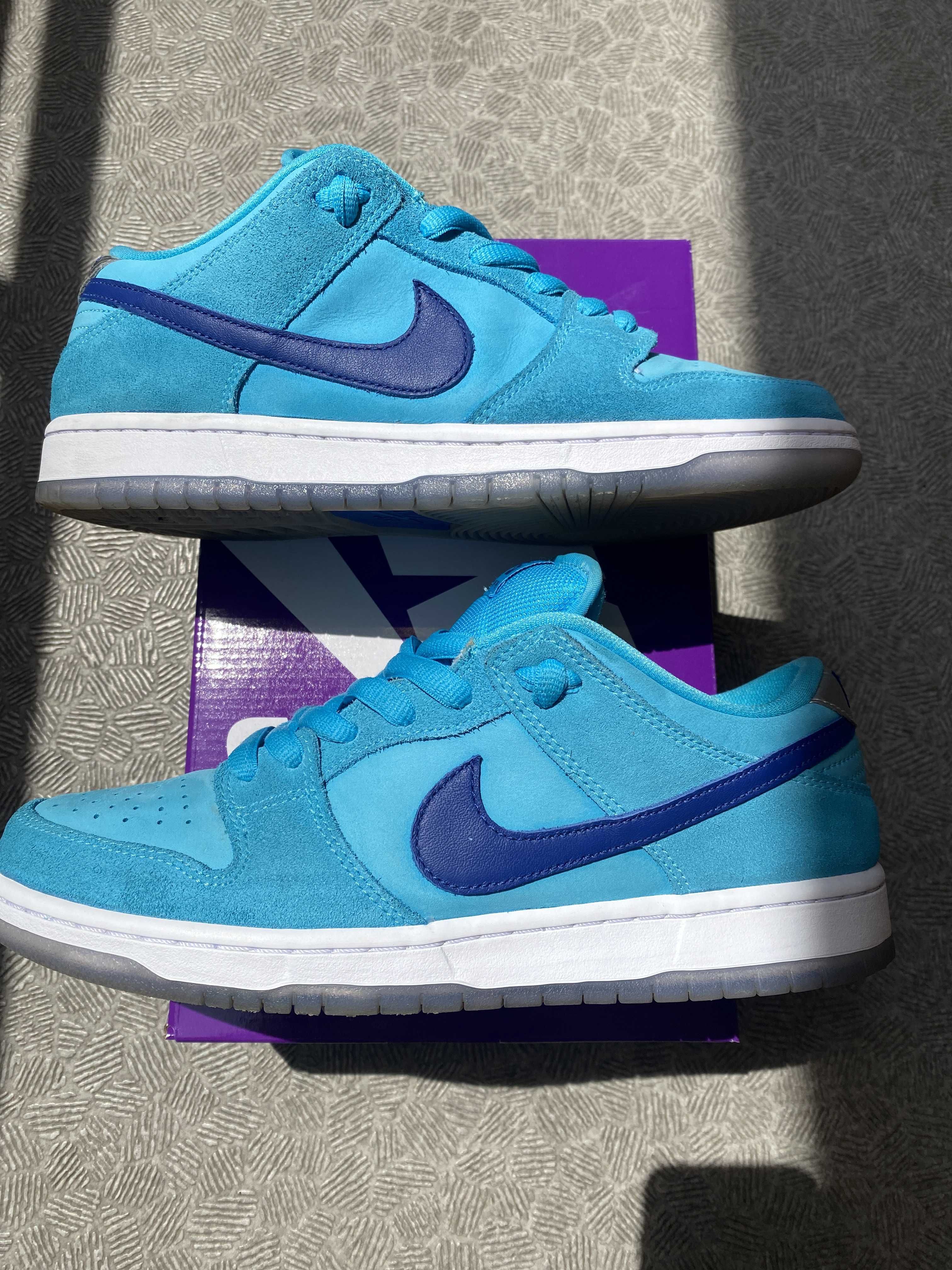 Nike SB Dunk Low Pro "Blue Fury/Deep Royal Blue"