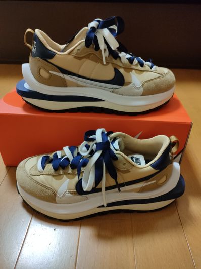 Sacai × Nike Vapor Waffle "Sesame And Blue Void"