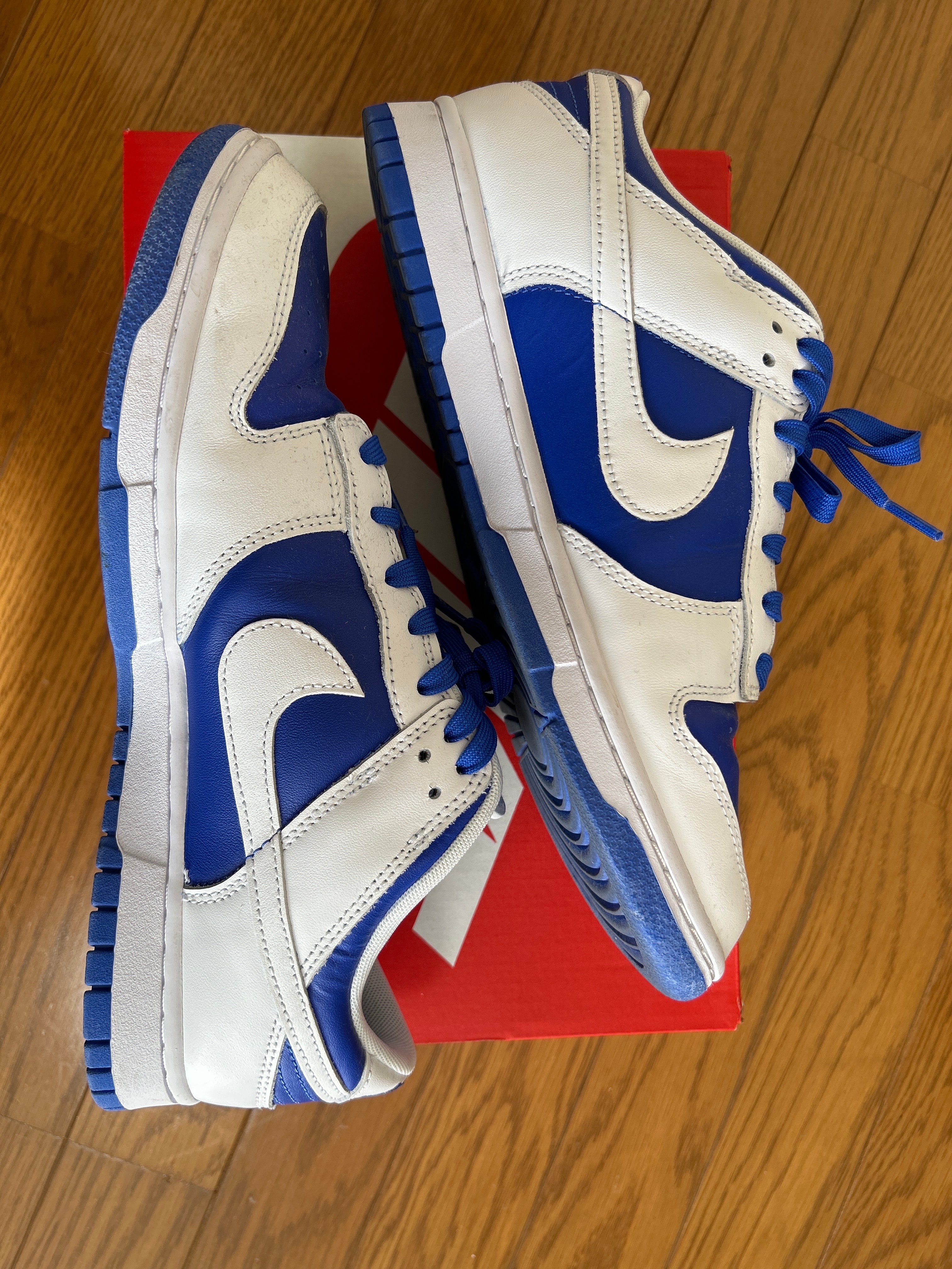 Nike Dunk Low Retro "Racer Blue and White"