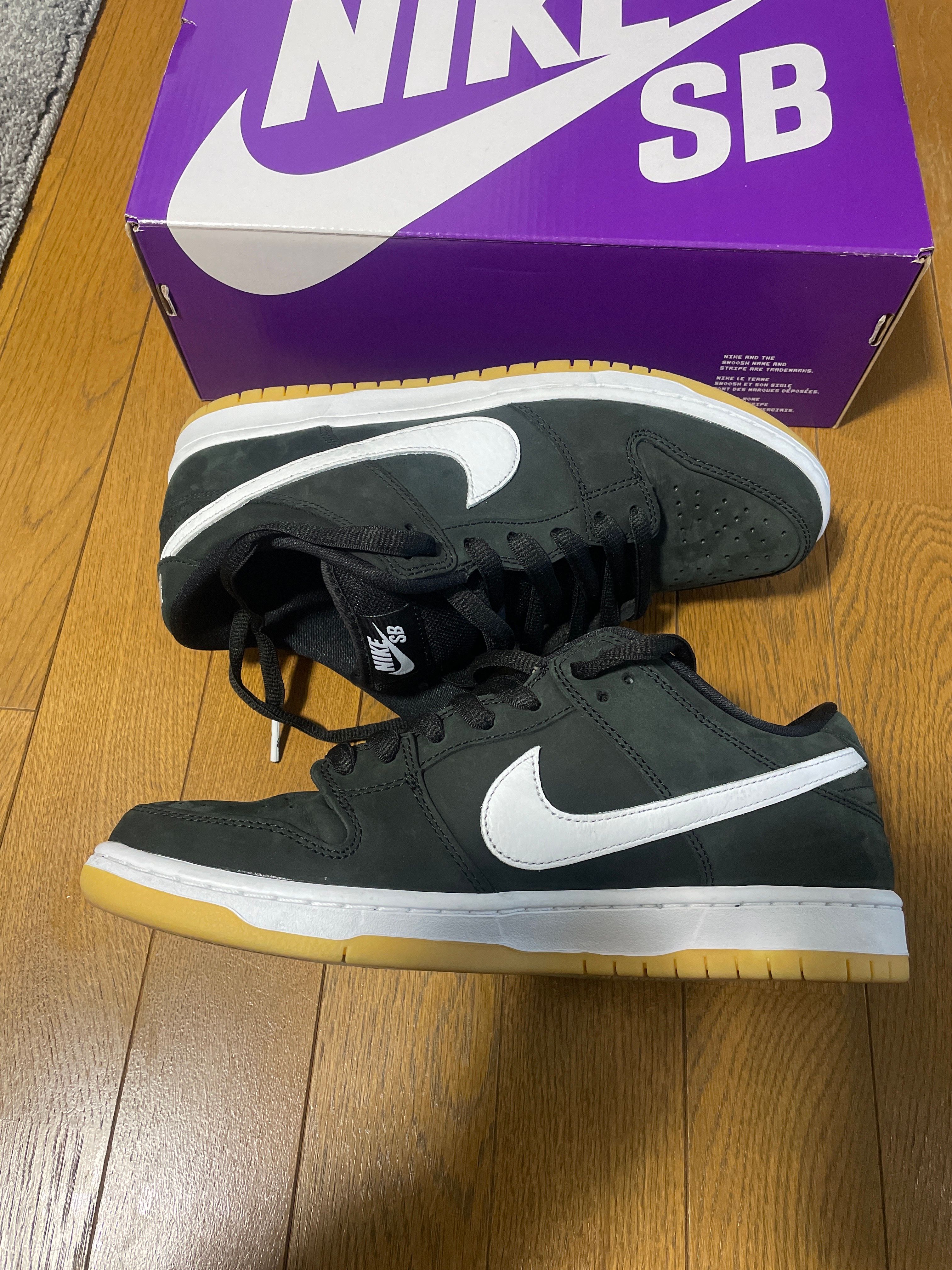 Nike SB Dunk Low Pro "Black/WhiteBlack-Gum Light Brown"