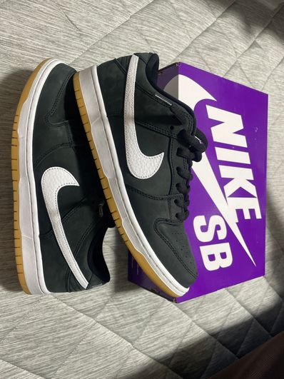 Nike SB Dunk Low Pro "Black/WhiteBlack-Gum Light Brown"