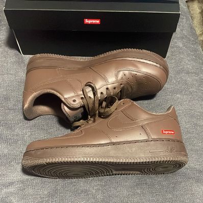 Supreme × Nike Air Force 1 Low "Baroque Brown"