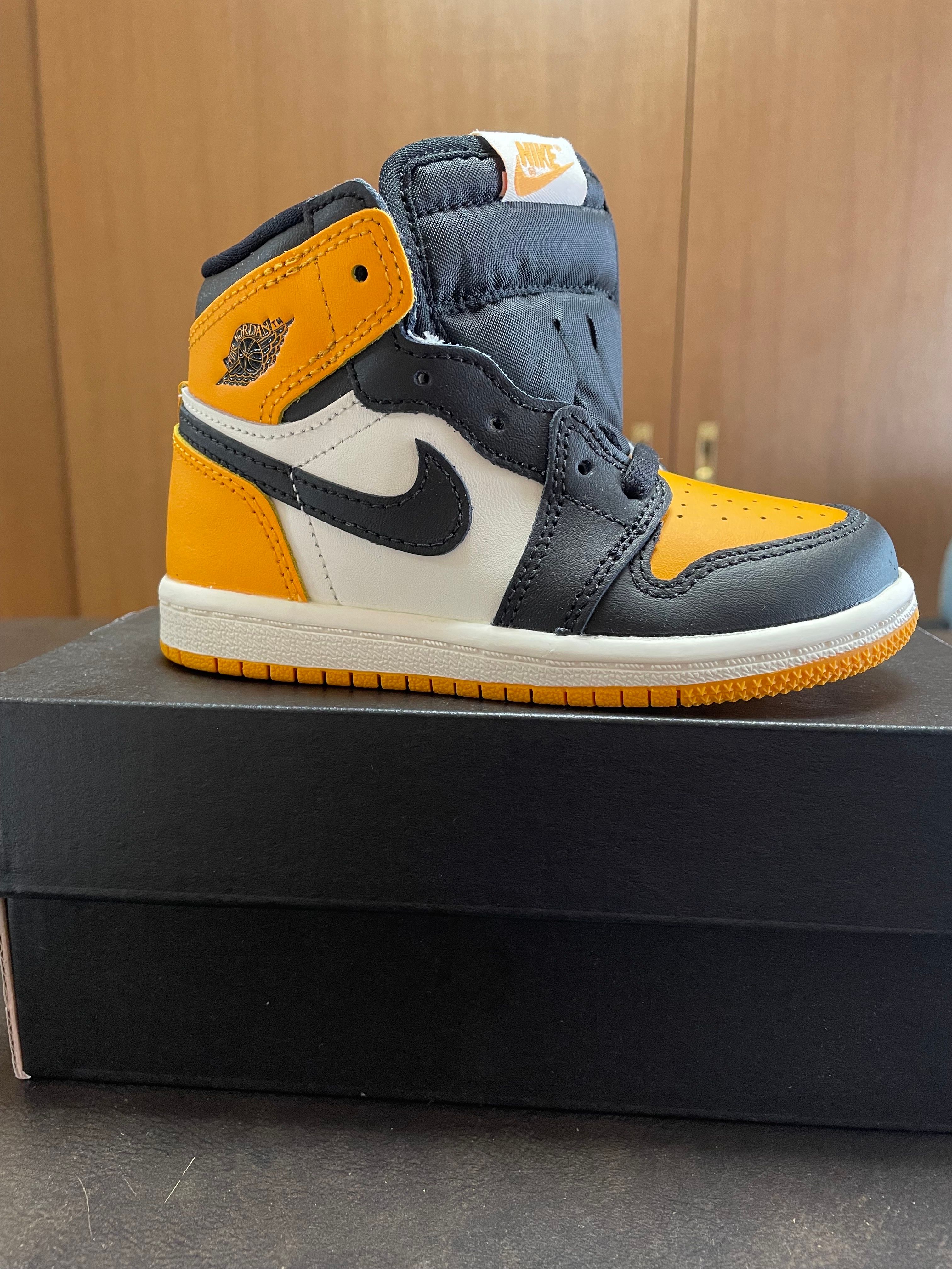 Nike TD Air Jordan 1 Retro High OG "Taxi"
