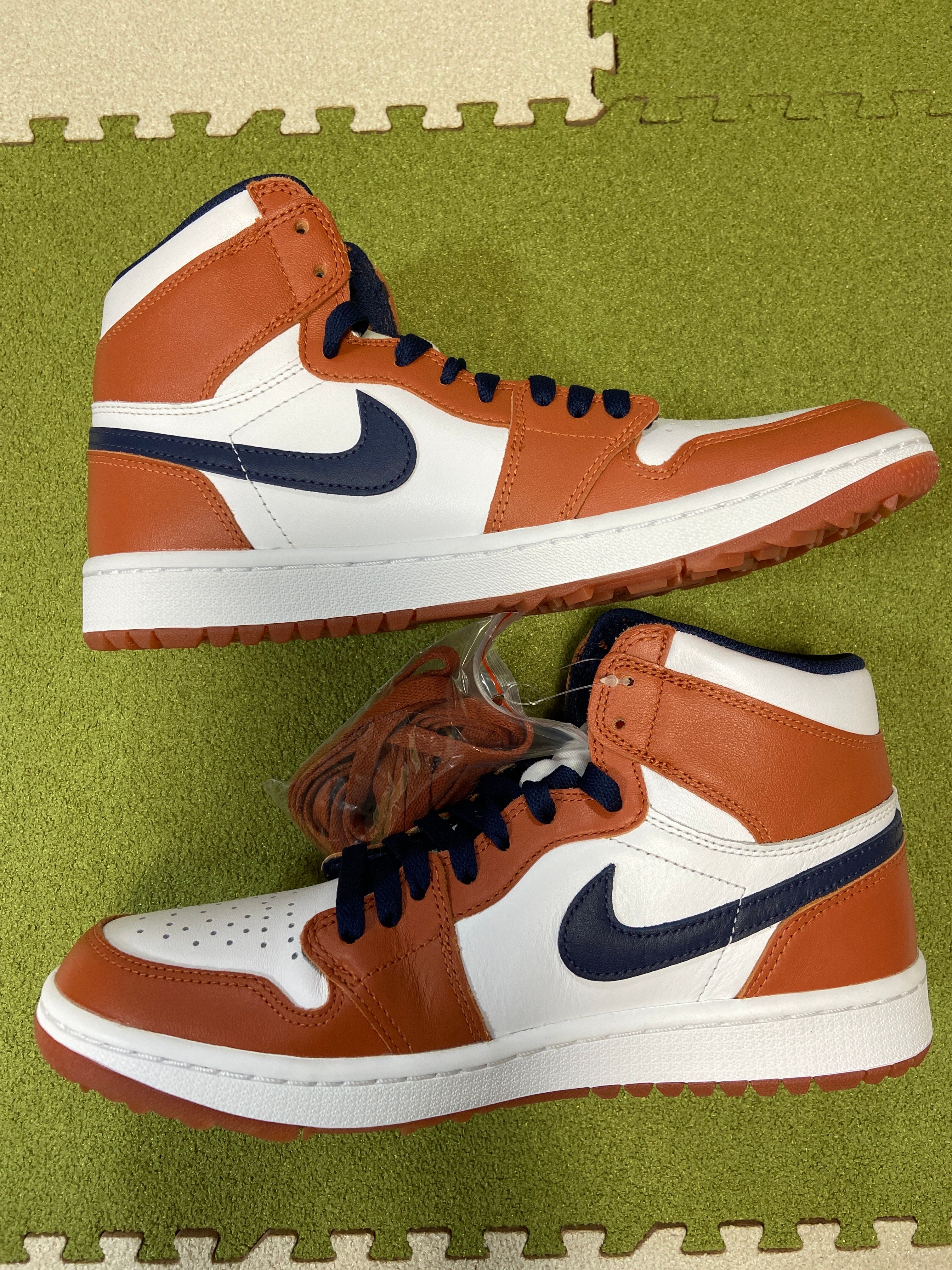 Eastside Golf × Nike Air Jordan 1 High Golf "Burnt Sunrise/Midnight Navy"