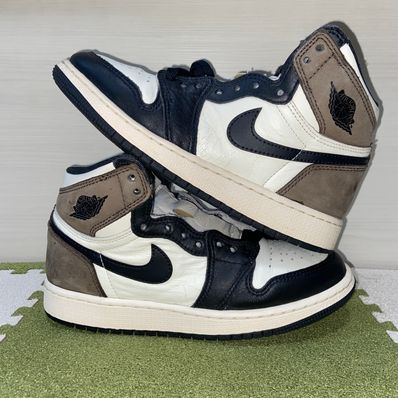 Nike GS Air Jordan 1 High OG "Sail/Dark Mocha/Black"