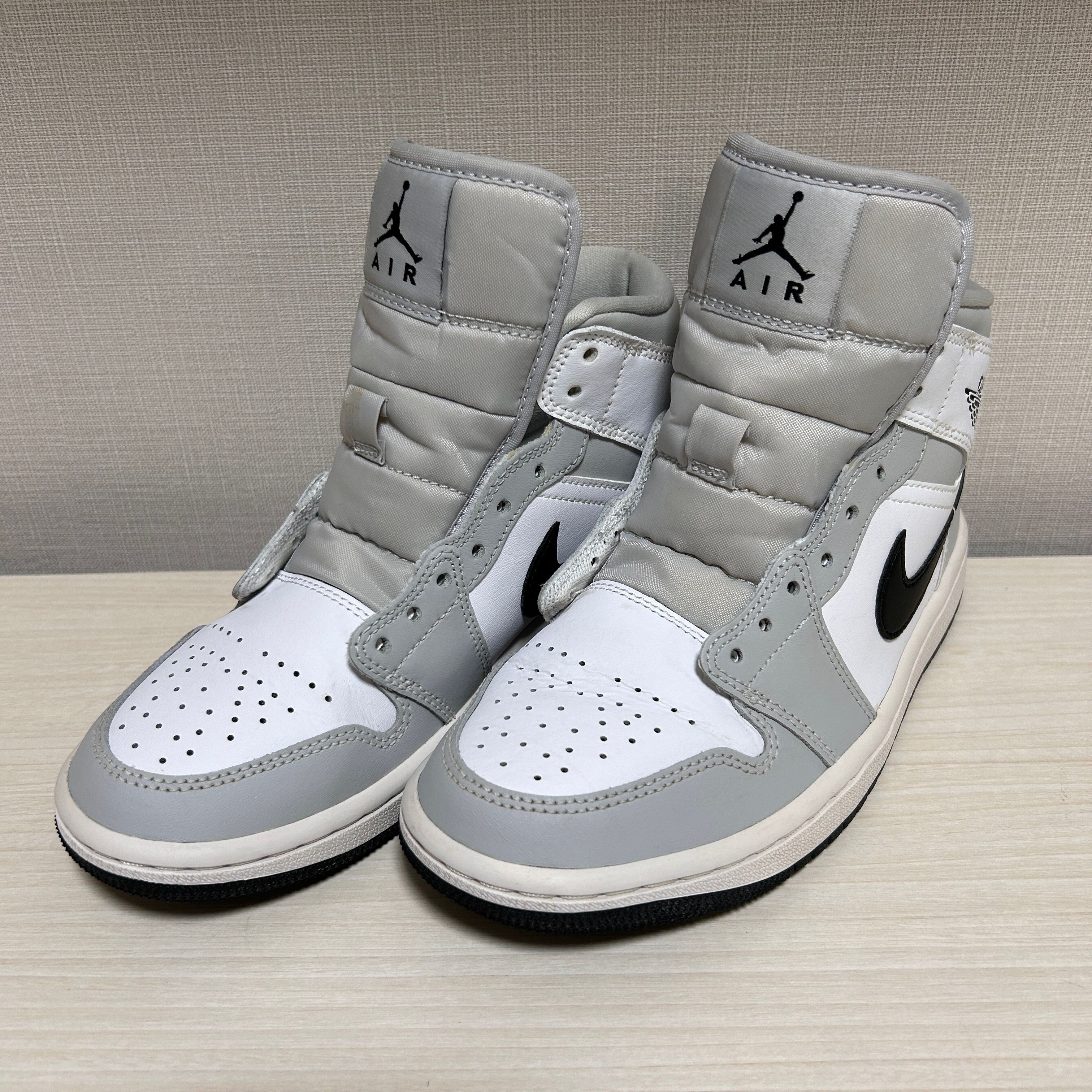 Nike Women's Air Jordan 1 Mid "Grey Fog/White/Black"