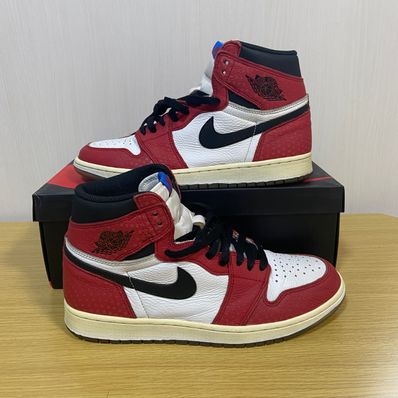 Spiderman × Nike Air Jordan 1 Origin Story "Gym Red/White/Photo Blue/Black"