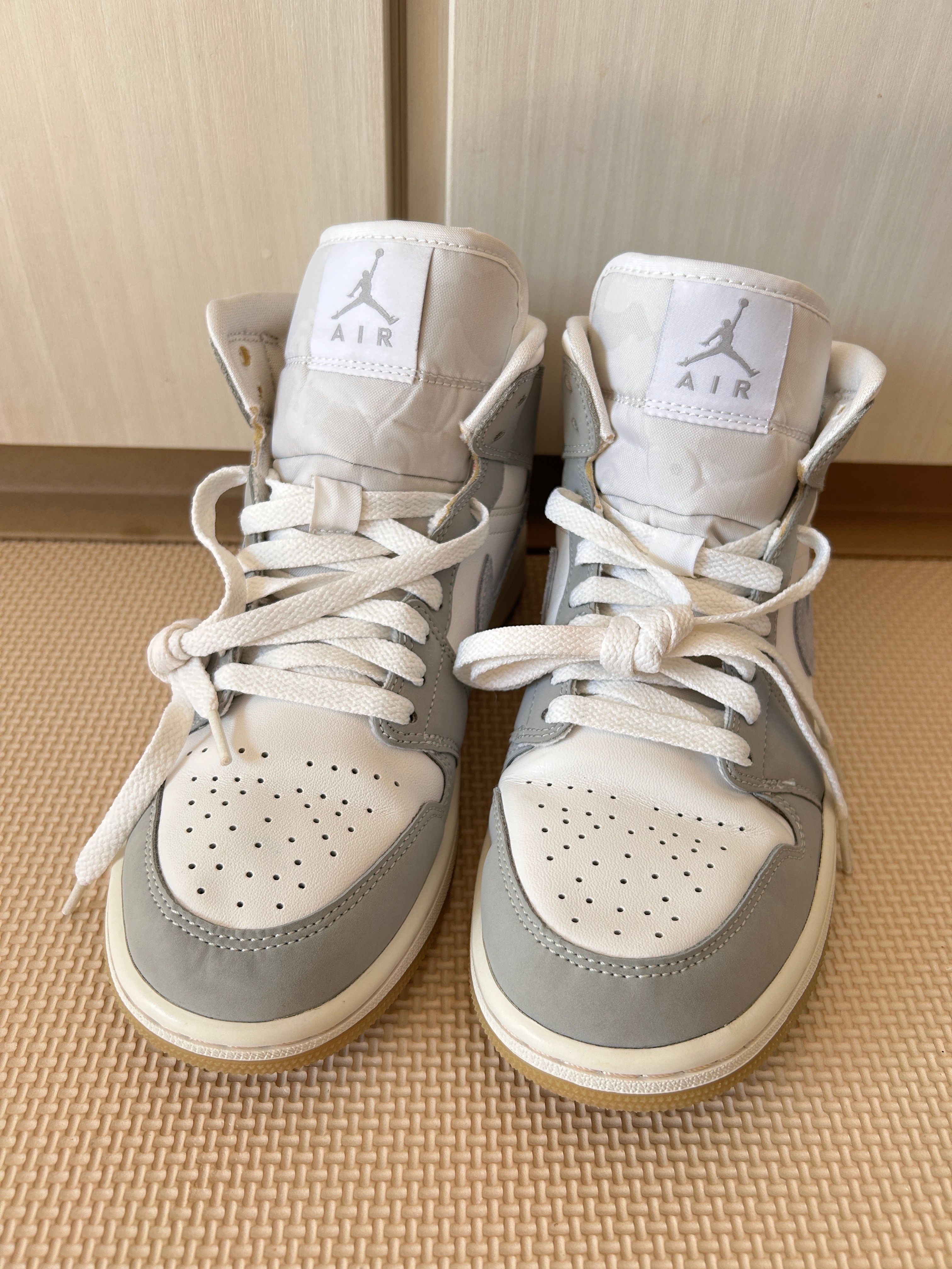 Nike Women's Air Jordan 1 Mid "Wolf Grey"