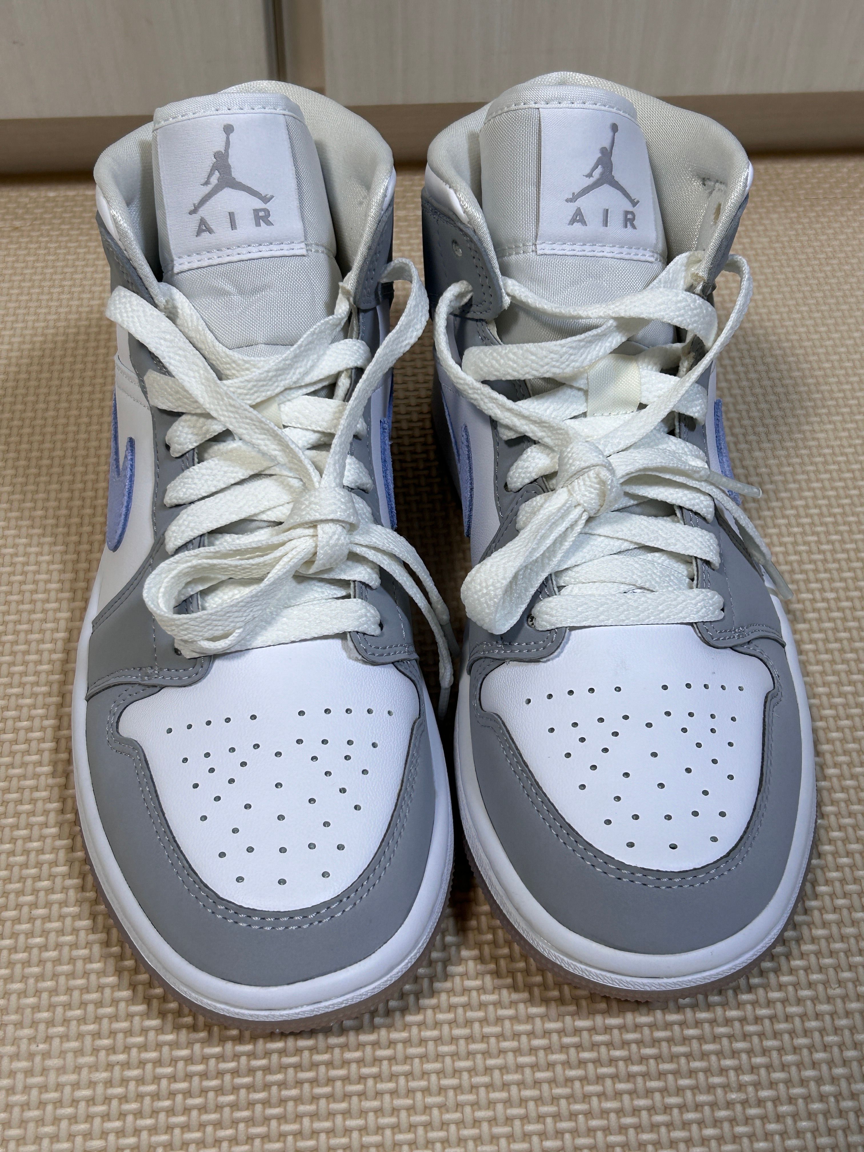 Nike Women's Air Jordan 1 Mid "Wolf Grey"