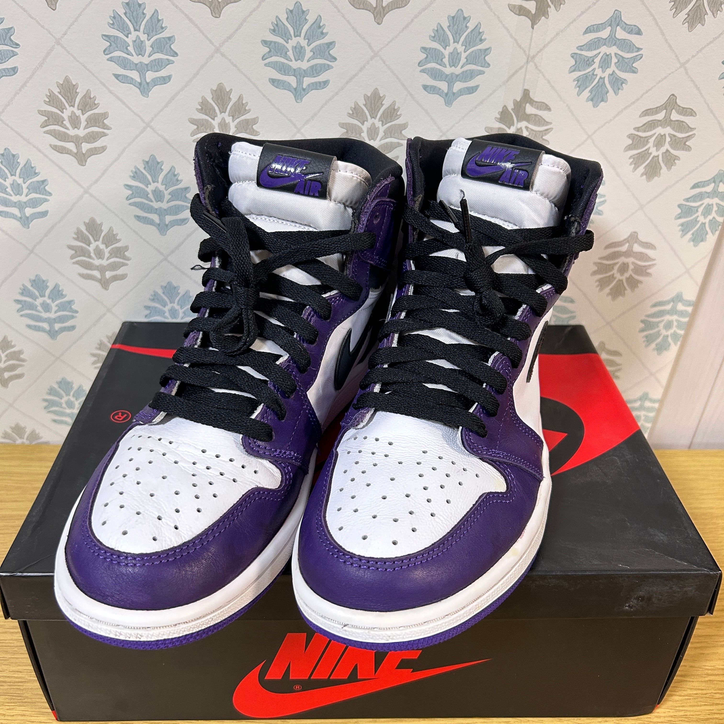 Nike Air Jordan 1 Retro High OG "Court Purple White/Black" (2020)