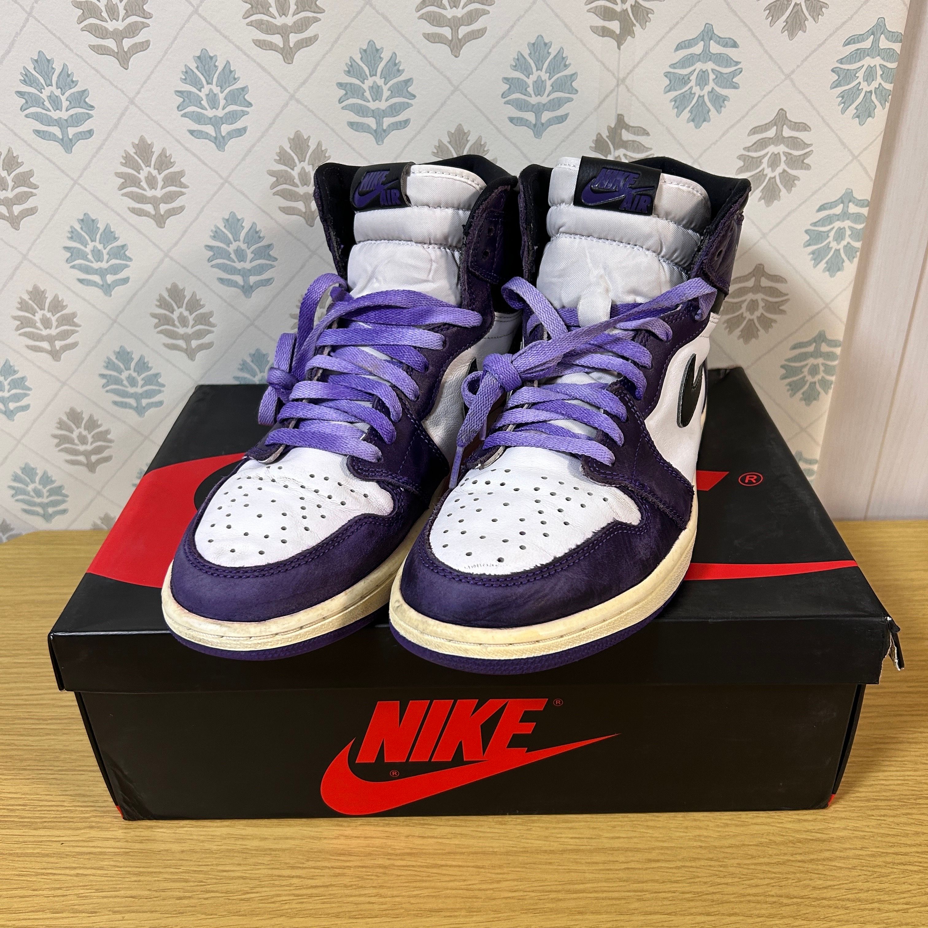Nike Air Jordan 1 Retro High OG "Court Purple White/Black" (2020)
