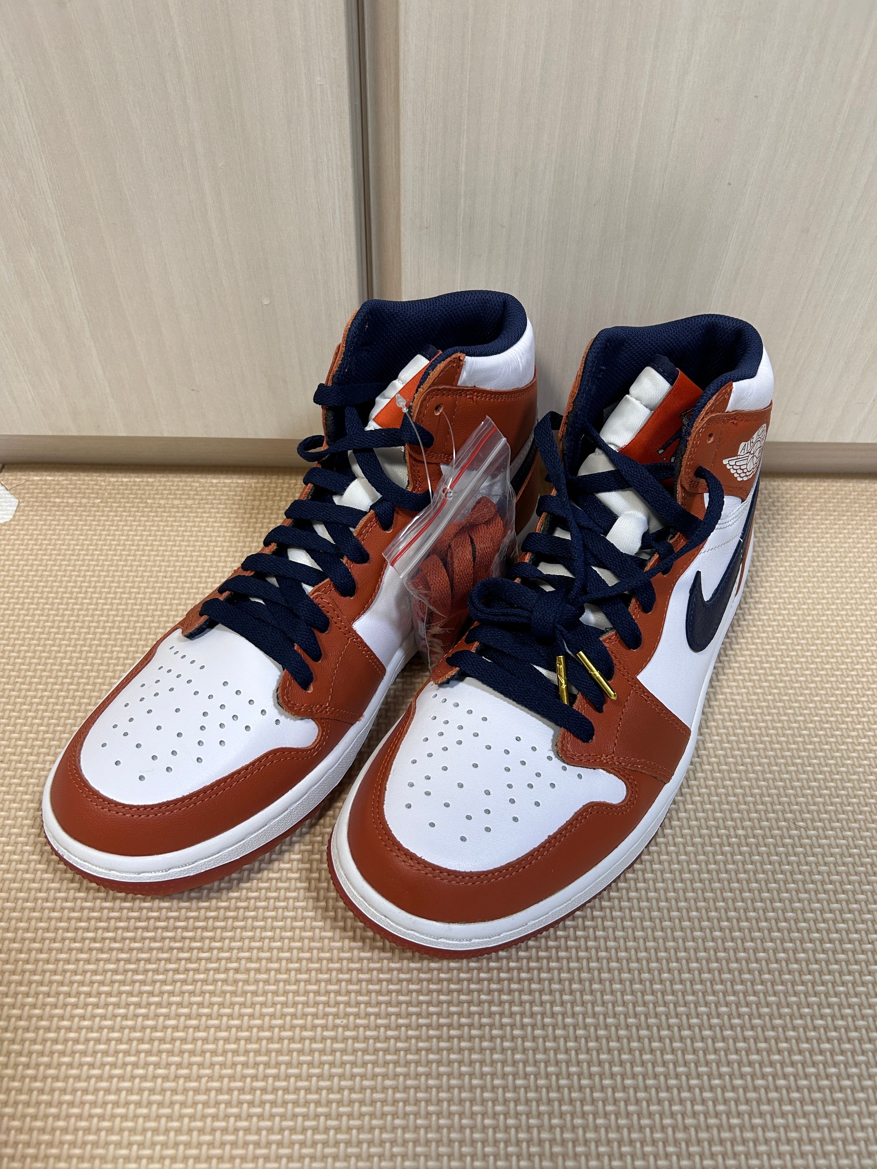 Eastside Golf × Nike Air Jordan 1 High Golf "Burnt Sunrise/Midnight Navy"