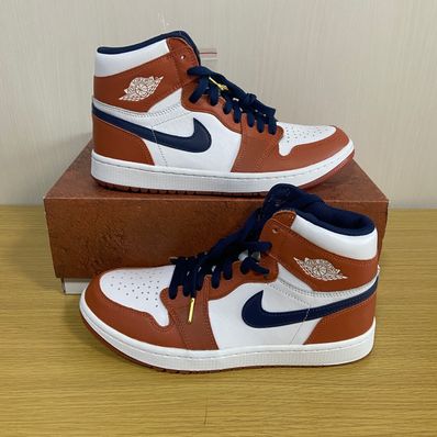 Eastside Golf × Nike Air Jordan 1 High Golf "Burnt Sunrise/Midnight Navy"