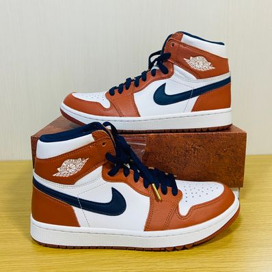 Eastside Golf × Nike Air Jordan 1 High Golf "Burnt Sunrise/Midnight Navy"