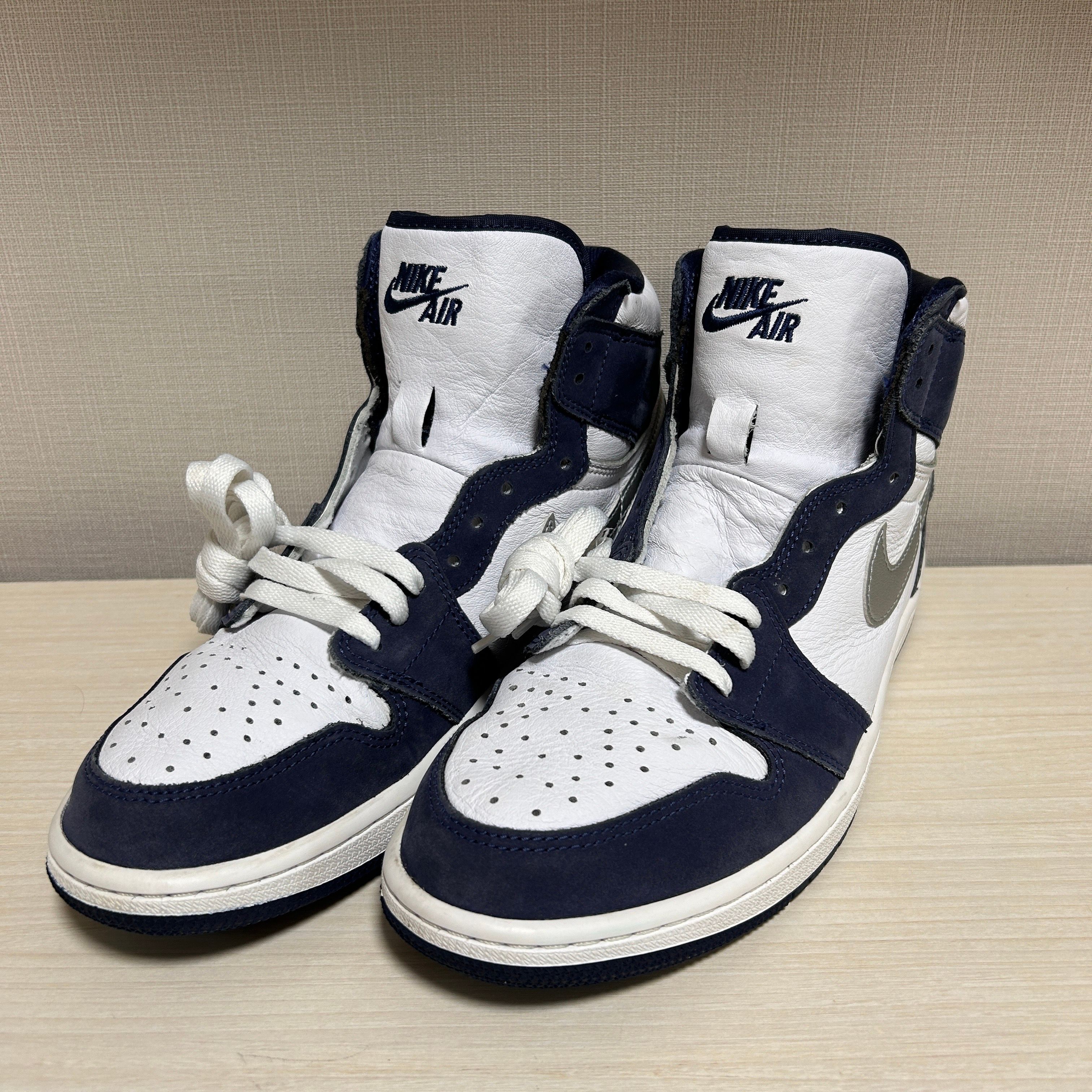 Nike Air Jordan 1 High OG CO.JP "White/Midnight Navy" (2020)(ブリーフケースなし)