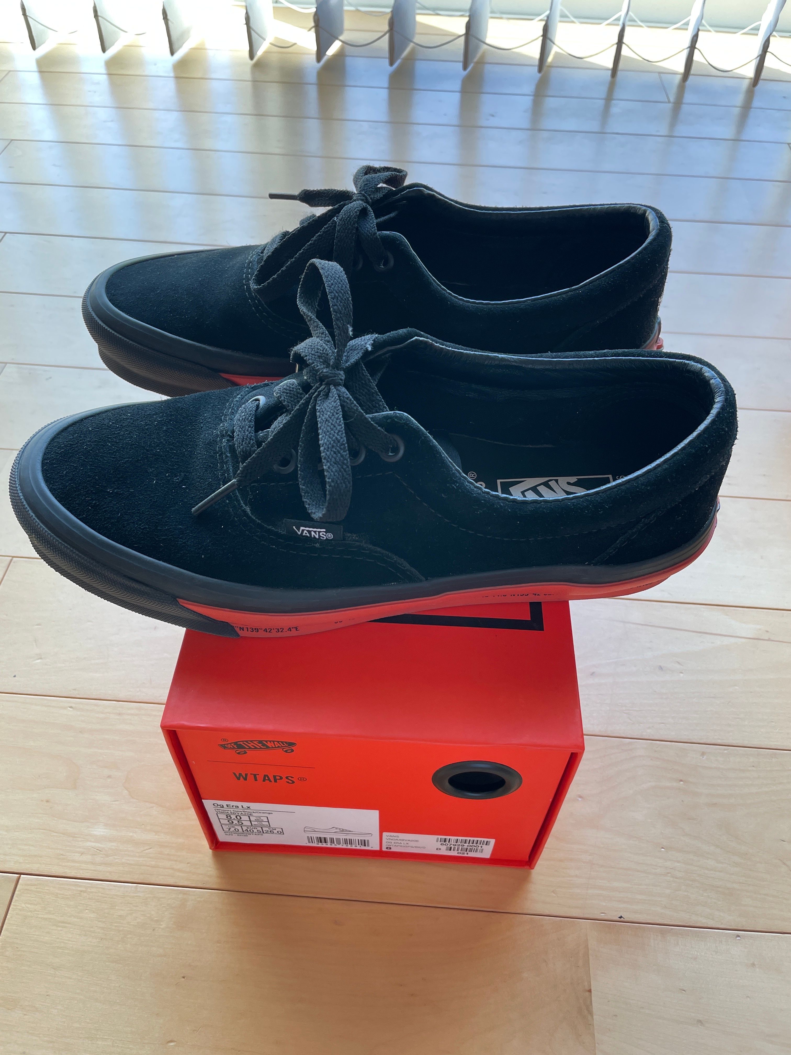 WTAPS × VANS OG  ERA LX BLACK